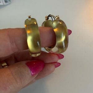 Joan Rivers Classics collections Gold-Tone Hoop Earrings